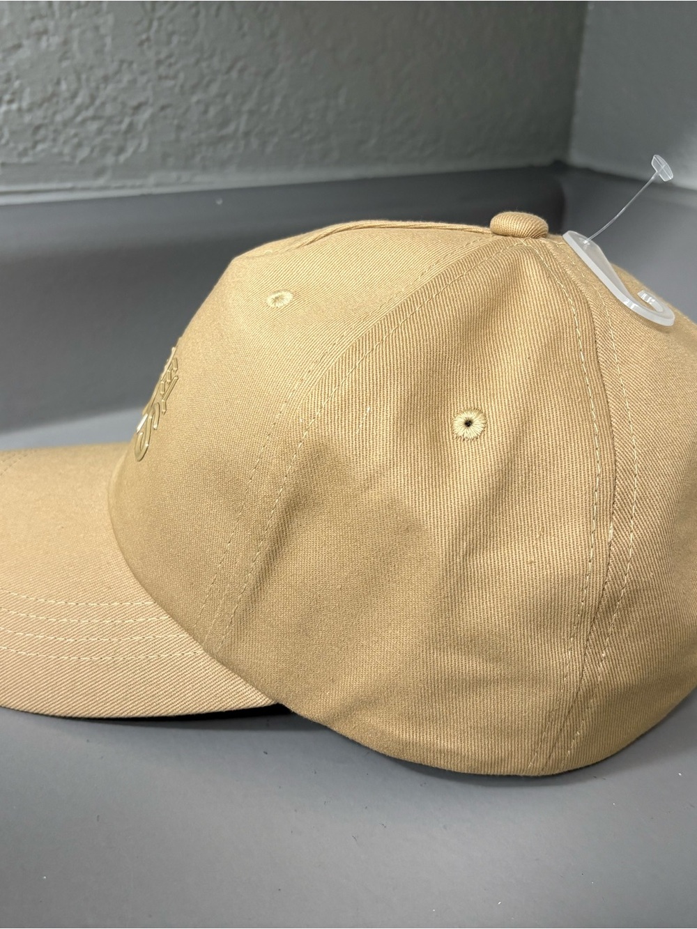 Michael Kors Logo Baseball Hat Khaki-One Size And Adjustable - Picture 4 of 8